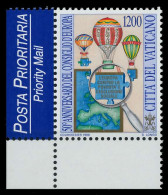 VATIKAN 1999 Nr 1302 Postfrisch ECKE-ULI X7C4CE6 - Unused Stamps
