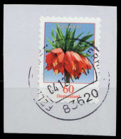 BRD DS BLUMEN Nr 3046 Zentrisch Gestempelt Briefstück X868BEA - Gebraucht