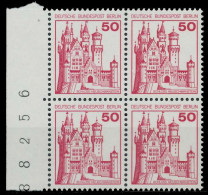BERLIN DS BURGEN U. SCHLÖSSER Nr 536A Postfrisch VIERER X8F963A - Unused Stamps