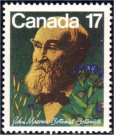 (C08-95d) Canada John Macoun Botanist MNH ** Neuf SC - Sonstige & Ohne Zuordnung