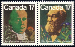 (C08-95aa) Canada Botanistes Marie-Victorin Macoun Botanists MNH ** Neuf SC - Neufs