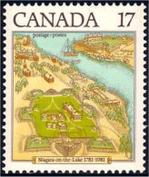 (C08-97b) Canada Carte Niagara Map MNH ** Neuf SC - Geographie