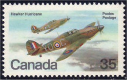 (C08-76c) Canada Hawker Hurricane MNH ** Neuf SC - Militaria