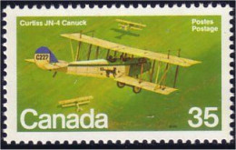 (C08-75a) Canada Curtiss JN-4 Canuck MNH ** Neuf SC - Nuovi