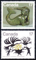 (C0866-67a) Canada Esprits Inuit Spirits Sedna Sun Soleil MNH ** Neuf SC - Ungebraucht