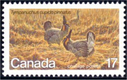 (C08-54c) Canada Poule Des Prairies Chicken MNH ** Neuf SC - Gallináceos & Faisanes