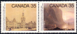 (C08-52aa) Canada Tableaux Paintings Se-tenant MNH ** Neuf SC - Nuevos