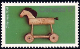 (C08-40b) Canada Cheval Bois Wooden Horse MNH ** Neuf SC - Zonder Classificatie