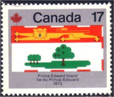 (C08-27c) Canada Drapeau Armoiries Prince Edward Island Flag Coat Of Arms MNH ** Neuf SC - Stamps