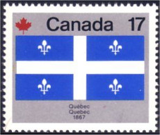 (C08-22b) Canada Drapeau Armoiries Quebec Flag Coat Of Arms MNH ** Neuf SC - Briefmarken
