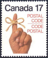 (C08-16) Canada Main Feminine Female Hand Code Postal MNH ** Neuf SC - Nuovi