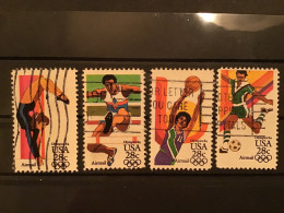 United States 1983 Air Olympic Games Used SG 2037-40 Sc 101-4 Mi 1636-9 Yv 99-102 - Used Stamps