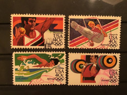 United States 1983 Air Olympic Games Used SG 2025-8 Sc 105-8 Yv 95-8 - Gebruikt