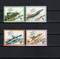 Poland 1973 Space, Army Set Of 4 MNH - Europe