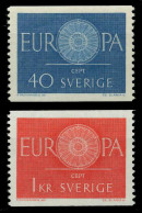 SCHWEDEN 1960 Nr 463-464 Postfrisch X9A2E4E - Unused Stamps