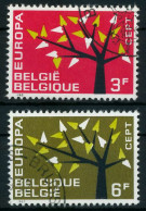 BELGIEN 1962 Nr 1282-1283 Gestempelt X9B05C2 - Used Stamps