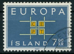 ISLAND 1963 Nr 374 Gestempelt X9B0776 - Oblitérés