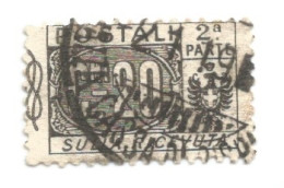 (REGNO D'ITALIA) PACCHI POSTALI - 4 Sezioni Usate - Postal Parcels