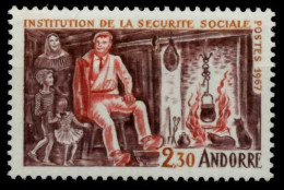 ANDORRA (FRANZ. POST) 1967 Nr 203 Postfrisch SB0EEFE - Unused Stamps