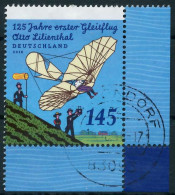 BRD BUND 2016 Nr 3254 Zentrisch Gestempelt ECKE-URE X3216EE - Used Stamps