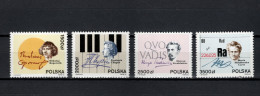 Poland 1992 Space, Expo Sevilla, Copernicus Etc. Set Of 4 MNH - Europa