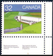 (C09-92a) Canada Fort Beausejour New Brunswick MNH ** Neuf SC - Neufs