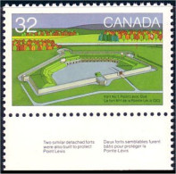 (C09-90a) Canada Fort Point Levis Quebec MNH ** Neuf SC - Neufs
