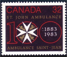 (C09-80b) Canada St John Ambulance St Jean MNH ** Neuf SC - Medicine