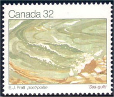 (C09-79b) Canada Pratt Poete MNH ** Neuf SC - Writers