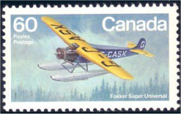 (C09-72a) Canada Fokker Super Universal MNH ** Neuf SC - Neufs