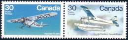 (C09-70aa) Canada Fairchild FC-2W1 De Havilland Beaver MNH ** Neuf SC - Neufs