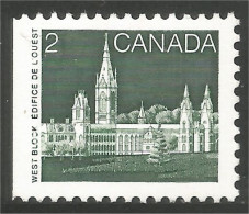 (C09-39id) Canada 2c Vert Green Parlement Parliament MNH ** Neuf SC - Unused Stamps