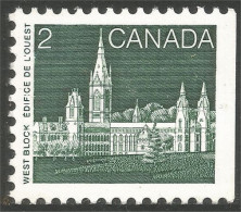 (C09-39ag) Canada 2c Vert Green Parlement Parliament MNH ** Neuf SC - Unused Stamps