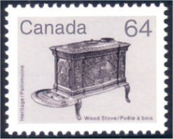 (C09-32c) Canada Iron Wood Stove Poele A Bois MNH ** Neuf SC - Other & Unclassified