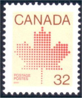 (C09-24a) Canada Feuille Erable Maple Leaf MNH ** Neuf SC - Neufs