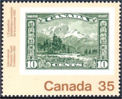 (C09-12b) Canada Mount Hurd MNH ** Neuf SC - Briefmarken Auf Briefmarken