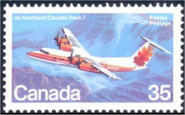 (C09-06a) Canada De Havilland Dash-7 MNH ** Neuf SC - Unused Stamps