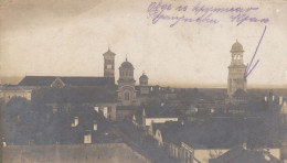 OldReal Photo Postcard Alba Julija, Romania. Panoramic View - Rooftops - Rumänien