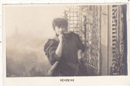 ECRIVAINS. CPA. CAROLINE REMY DITE "SEVERINE " (1855-1929). ECRIVAINE. JOURNALISTE. FEMINISTE .MODERNITE - Writers