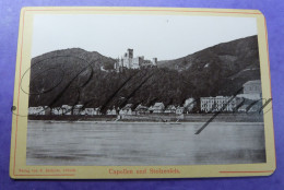 Photo Verlag E.Reinicke Lübeck Capellen Und Stolzenfels Castle Chateau 1892 - Old (before 1900)