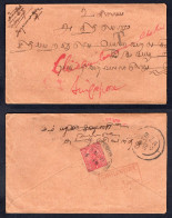 INDIA 1921 Cover To Singapore. Postage Due (p1526) - 1911-35 King George V