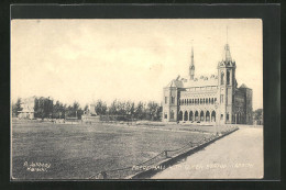 AK Karachi, Frere Hall With Queen Statue  - Other & Unclassified