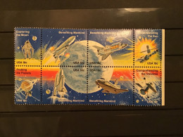 United States 1981 Space Achievements MNH SG 1893a Sc 1919a Mi 1481-8 Yv 1331-8 - Neufs