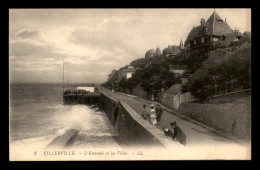 14 - VILLERVILLE - L'ESTACADE ET LES VILLAS - Villerville