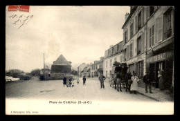 91 - VIRY-CHATILLON - PLACE DE CHATILLON - CAFE-TABAC - Viry-Châtillon