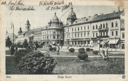 Old Postcard Romania. Cluj - Piata Unirii - Rumänien