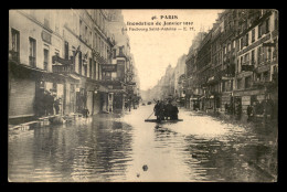 75 - PARIS 12EME - LE FAUBOURG ST-ANTOINE - INONDATIONS DE 1910 - Arrondissement: 12