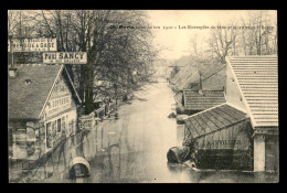 75 - PARIS 12EME - LES ENTREPOTS DE VINS ET SPIRITUEUX DE BERCY - SERIE PARIS INONDATION DE 1910 N°425 EDITEUR F.FLEURY - Arrondissement: 12