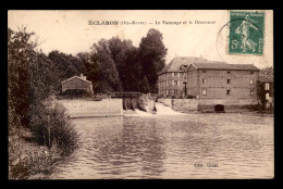 52 - ECLARON - LE VANNAGE ET LE DEVERSOIR - MOULIN A EAU - Eclaron Braucourt Sainte Liviere