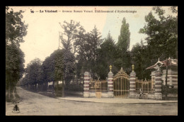 78 - LE VESINET - AVENUE HORACE VERNET - ETABLISSEMENT D'HYDROTHERAPIE - CARTE COLORISEE - Le Vésinet